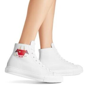 NEW Stuart Weitzman Ollie Bootie Lunar 21 Sneakers Size 7.5 US 38 EU